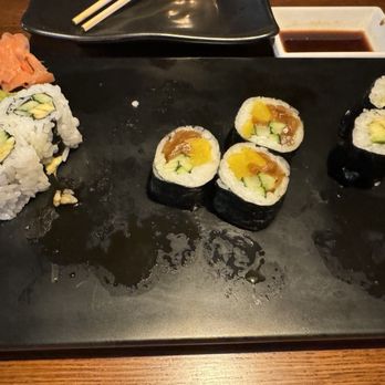 Little Tree Sushi Bar - Veggie sushi rolls (other pieces in my belly) - Pan Asian Near Me - Rochester Hills, Michigan Little Tree Sushi Bar - Veggie sushi rolls (other pieces in my belly) - Pan Asian Near Me - Rochester Hills, Michigan