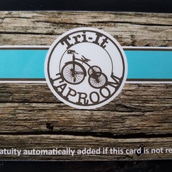 Tri-It Taproom - Here is the card you get to gain access to the taps - Beer Bar Near Me - Avon, Connecticut