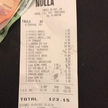 Bar Nolla - Mediterranean Near Me - Barcelona, B Bar Nolla - Mediterranean Near Me - Barcelona, B