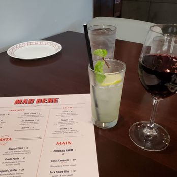 Mad Bene - Mojito and red blend - Italian Near Me - Kapolei, Hawaii Mad Bene - Mojito and red blend - Italian Near Me - Kapolei, Hawaii