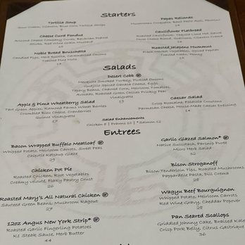 Ko'sin - Dinner Menu - New American Near Me - Phoenix, Arizona