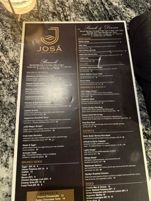 Menu photo 1 Josa On The River Milwaukee, WI Menu photo 1 Josa On The River Milwaukee, WI