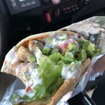 Garage Cafe - Chicken Gyro! $12 - Middle Eastern Near Me - San Francisco, California