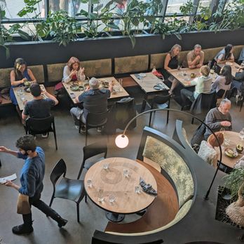 Nari - View of the main floor from the second level. - Thai Near Me - San Francisco, California