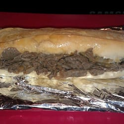 Di'nics Roast Pork & Beef - Cheesesteak with American and fried onions
