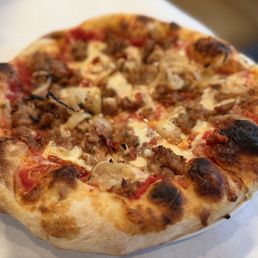 The Sophia - sausage, onions and Calabrian chiles