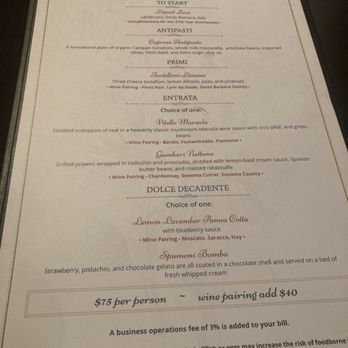 Cucina Rustica - Menu - Italian Near Me - Sedona, Arizona