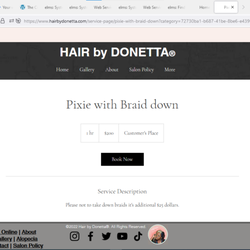 Hair by Donetta