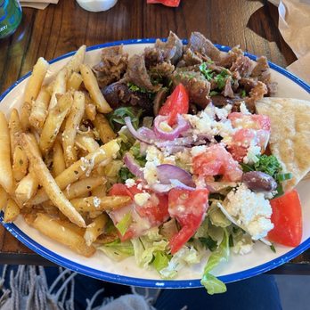 Ilios Crafted Greek - Lamb Gyro Plate - Mediterranean Near Me - Charlotte, North Carolina Ilios Crafted Greek - Lamb Gyro Plate - Mediterranean Near Me - Charlotte, North Carolina