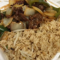 Tasty Carry Out - Pepper steak and onions lunch special. $5.60!!