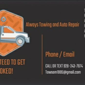 Always Towing - Always towing and auto repair - Towing Near Me