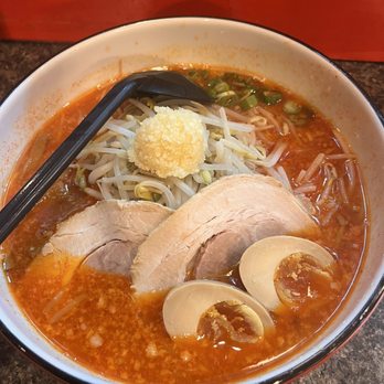 Kintaro Ramen - Spicy garlic ramen with fatty pork - Ramen Near Me - Vancouver, British Columbia