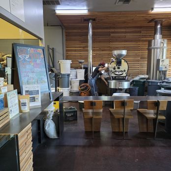 Chocolate Fish Coffee Roasters - Interior - Coffee & Tea Near Me - Sacramento, California Chocolate Fish Coffee Roasters - Interior - Coffee & Tea Near Me - Sacramento, California