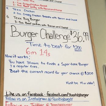 Texx Big Burger - Burgers Near Me - Surrey, British Columbia
