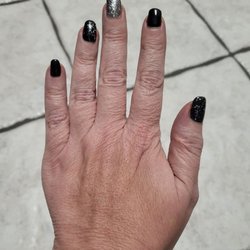 Ashley's Salon - Nails by Tina. Loved these as well.