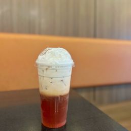 Rose Milk Tea | IG @moniquedao Rose Milk Tea | IG @moniquedao