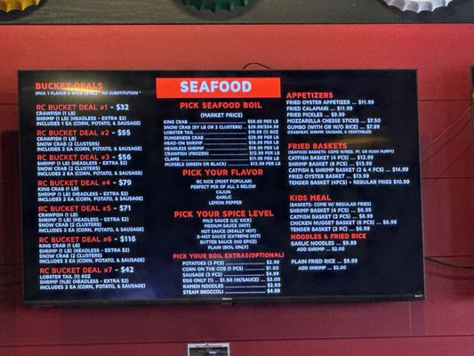 Menu photo 2 Red Claws Crab Shack Fort Worth, TX
