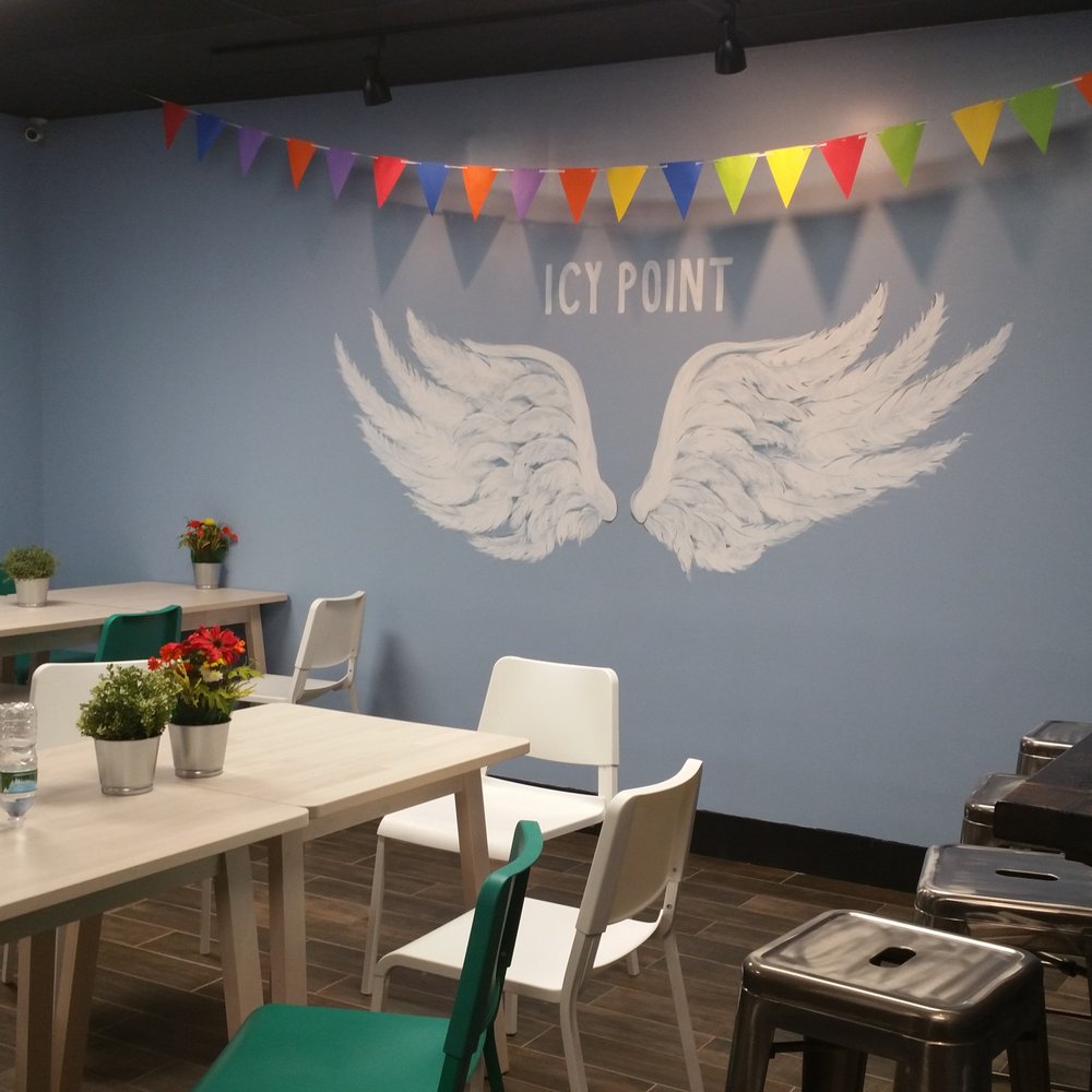 Icy Point - seating - Ice Cream & Frozen Yogurt Near Me - Clifton Park, New York Icy Point - seating - Ice Cream & Frozen Yogurt Near Me - Clifton Park, New York