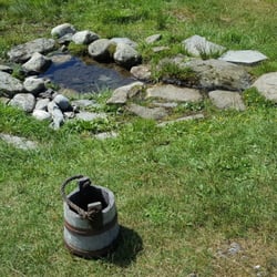Jernaldergården på Ullandhaug - Feuerstelle.