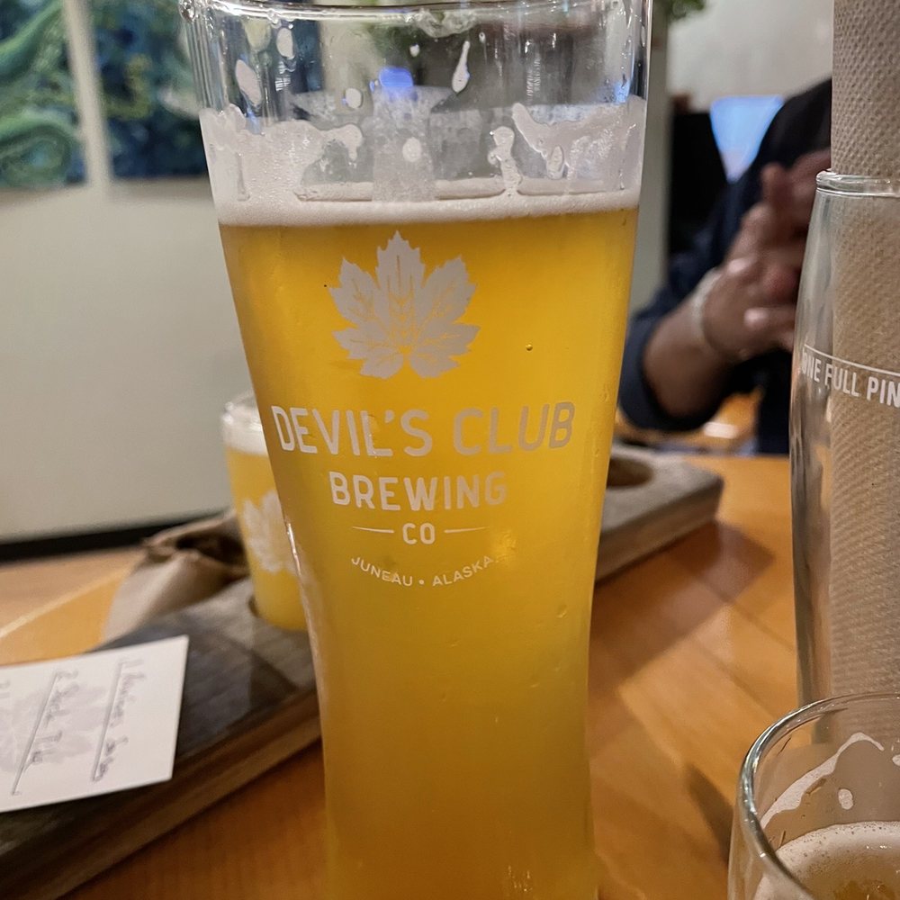 Devil's Club Brewing - North Chuglas - smooth hefe - Brewpubs Near Me - Juneau, Alaska Devil's Club Brewing - North Chuglas - smooth hefe - Brewpubs Near Me - Juneau, Alaska