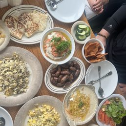 Too much food! Wanted to try everything. Not possible but we fave it a good shot!