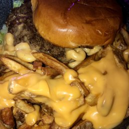 Mac and cheese burger