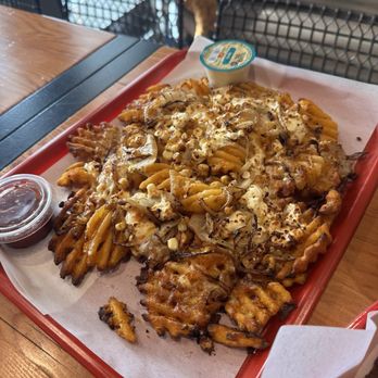 Sliver Pizzeria - Oakland - Loaded Waffle Fries - Pizza Near Me - Oakland, California Sliver Pizzeria - Oakland - Loaded Waffle Fries - Pizza Near Me - Oakland, California