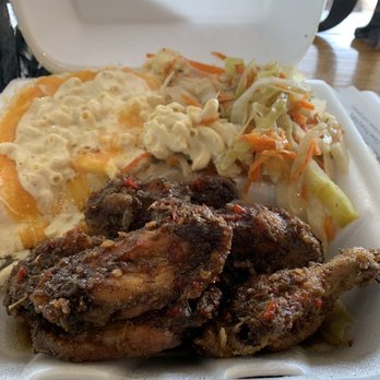 Tastee Spoon - I ordered the jerk chicken, cabbage and MAC/CHEESE! - Caribbean Near Me - Dunwoody, Georgia Tastee Spoon - I ordered the jerk chicken, cabbage and MAC/CHEESE! - Caribbean Near Me - Dunwoody, Georgia