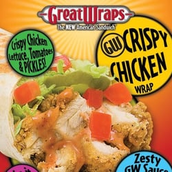 Great Wraps - GW crispy chicken wrap
