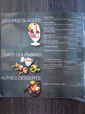 Menu photo 2 Amélie Crêperie Lyon, 69 Menu photo 2 Amélie Crêperie Lyon, 69