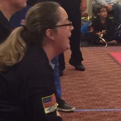 Sensei Diana judging at The Annual CMAA Tournament!