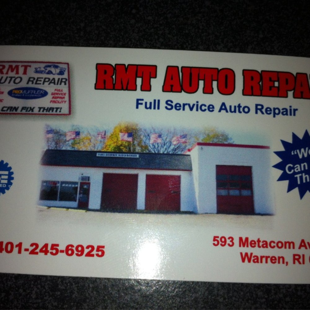 Rmt Auto Repair - Auto Repair Near Me - Warren, Rhode Island Rmt Auto Repair - Auto Repair Near Me - Warren, Rhode Island