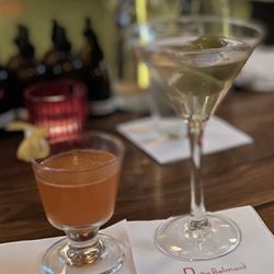Belmont Lounge - Naked and Famous and a Dirty Martini