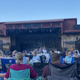 Pre show. Not allowed to take pictures of the actual performance.