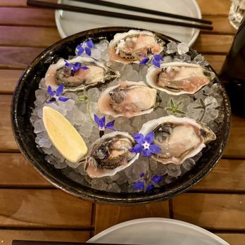 Crudo e Nudo - GRASSY BAR OYSTERS (MORRO BAY) - Seafood Near Me - Santa Monica, California
