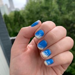 Serenity Nail Salon - Gel manicure with design