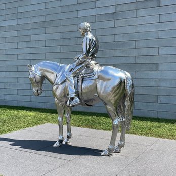 Glenstone - Charles Ray/ horse and rider - Art Museums Near Me - Potomac, Maryland