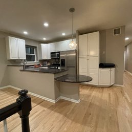 New floors, neutral color red oak