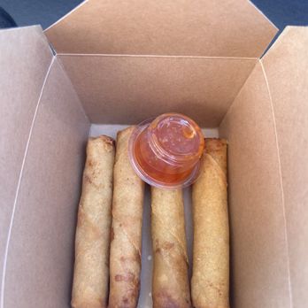 Boba & Bites - Chicken egg roll - Asian Fusion Near Me