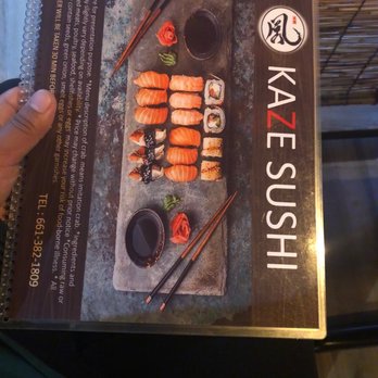 Kaze Sushi - Menu - Sushi Bars Near Me - Palmdale, California Kaze Sushi - Menu - Sushi Bars Near Me - Palmdale, California