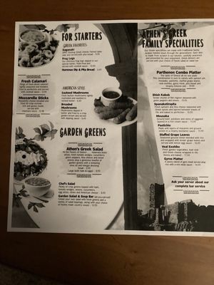 Menu photo 4 Athens Restaurant & Steak House Franklin, IN Menu photo 4 Athens Restaurant & Steak House Franklin, IN