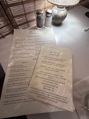 Menu photo 5 The Local Ponte Vedra Beach, FL Menu photo 5 The Local Ponte Vedra Beach, FL