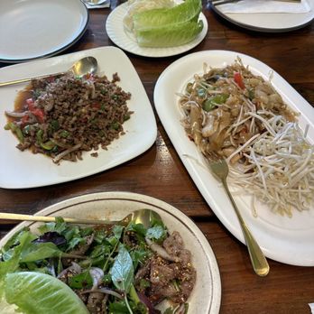 Golden Spoon - Nam Tok Salad with Beef - Thai Near Me - Manteca, California