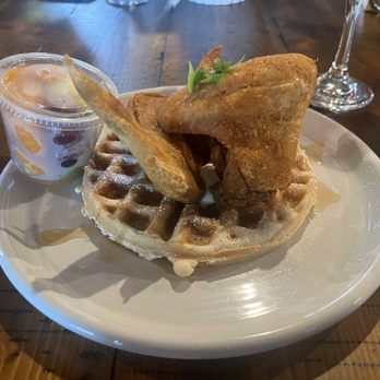 Cuppa Eden - a waffle sandwich on a white plate - Coffee & Tea Near Me - Winter Haven, Florida Cuppa Eden - a waffle sandwich on a white plate - Coffee & Tea Near Me - Winter Haven, Florida