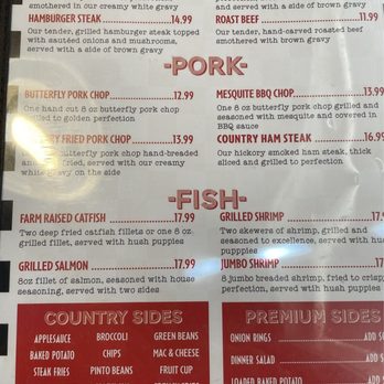 Old South Restaurant - Menu B - American Near Me - Russellville, Arkansas
