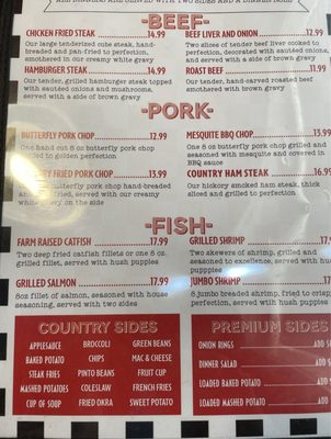 Menu photo 8 Old South Restaurant Russellville, AR