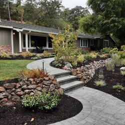 Sunrise Garden Design - Serene front yard. Lafayette