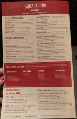 Menu photo 6 Black Angus Steakhouse Chandler, AZ