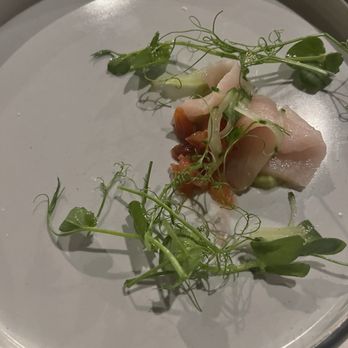 Hayworth - Hamachi crudo - New American Near Me - Henderson, Nevada