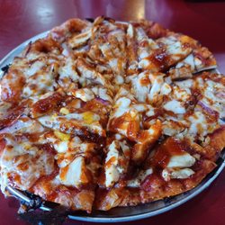 Abby's Legendary Pizza - 7 inch mini BBQ Chicken Pizza - $8.80